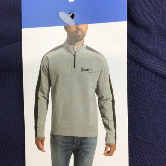 Puma Stretcheite 1/4 Zip Pullover Sweatshirt - Picture 4 of 8